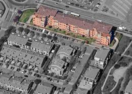 vista aerea del condominio "Galilei"